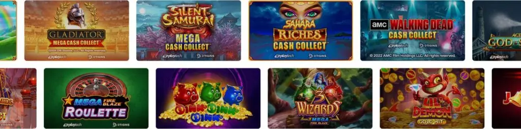 Playtech Software Games screenshot