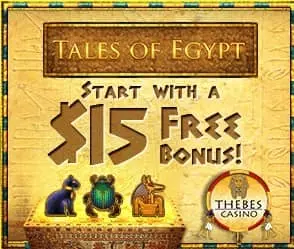 Thebes $15 Free Bonus