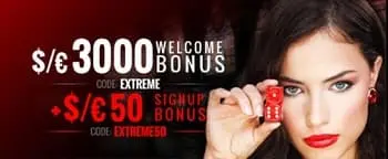 Casino Extreme Welcome Bonus