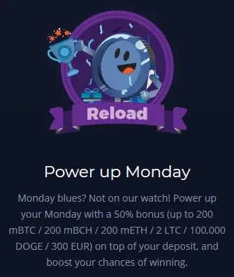 mBit Online Bitcoin Casino Reload Bonus mBit Online Bitcoin Casino Reload Bonus