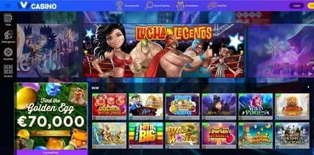 IVI Casino Homepage