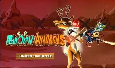 Rudolph Awakens Xmas pokies