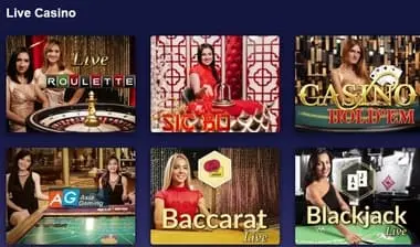 Pokies2Go Casino Live Casino Games