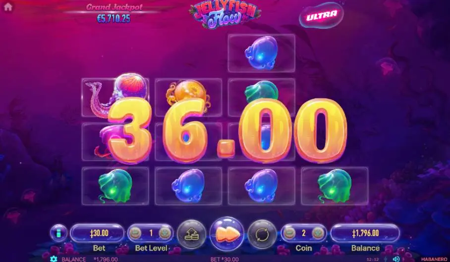 Jellyfish Flow Ultra Slot Bonus Expanding Grid