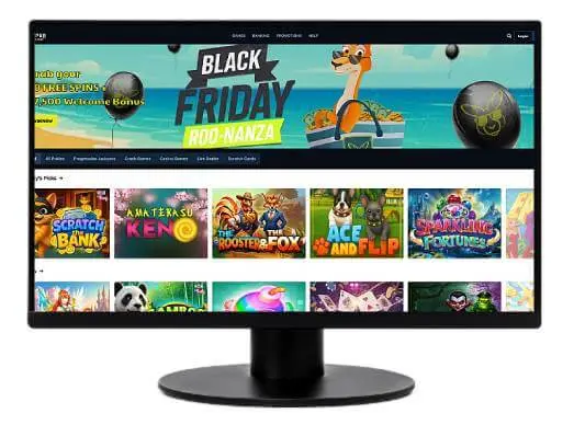 Ripper Casino desktop screenshot