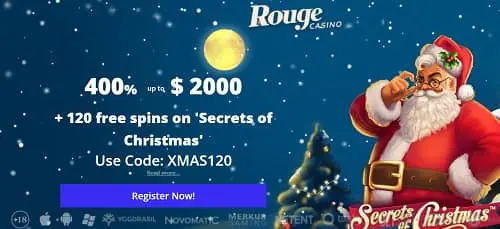 Rogue Casino Christmas Bonus