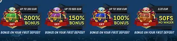 Bonanza Game Casino Welcome Bonus