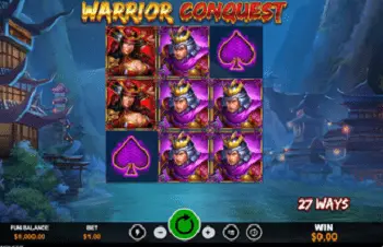 Warrior Conquest Slot review
