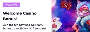 FoxyPlay Casino Welcome Bonus