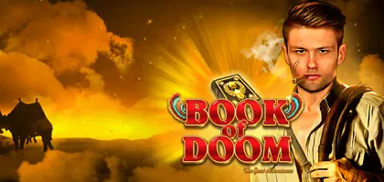 Book of Doom Slot Logo