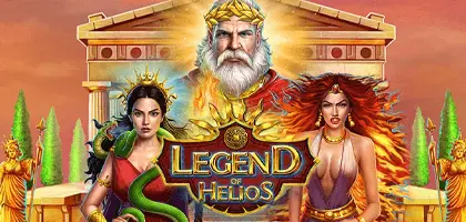 Legend of Helios Pokie Logo