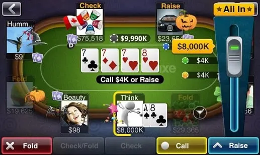 play blackberry poker online