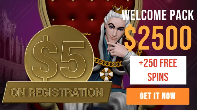 King Billy Casino Welcome Bonus