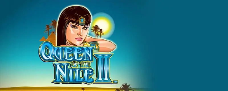 Queen of the Nile II slot machine logo