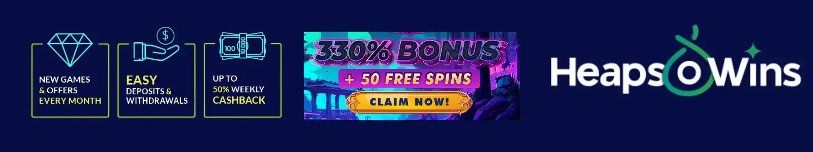 Login To Heaps O Wins Casino