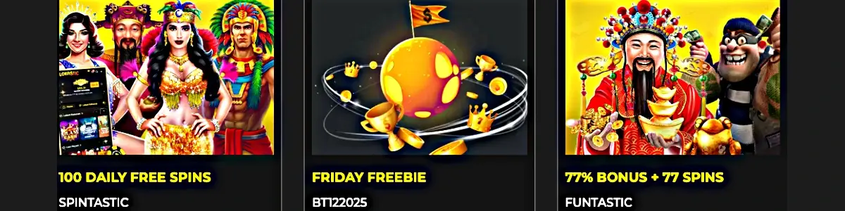 Slotastic Casino Bonuses