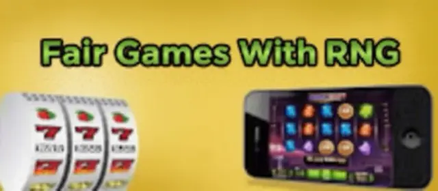 yellow background image with a mobile featuring a casino app and slot wheels
