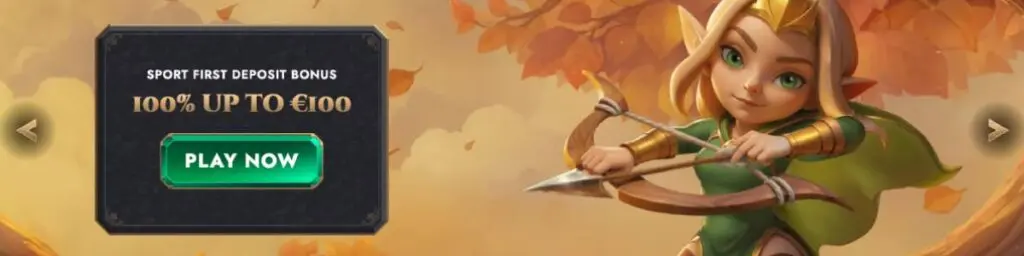 HeroSpin Sport welcome bonus screenshot