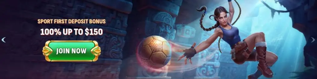 LaraBet Casino Sports Welcome bonus Screenshot