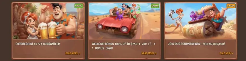 StoneVegas Casino Bonuses Screenshot