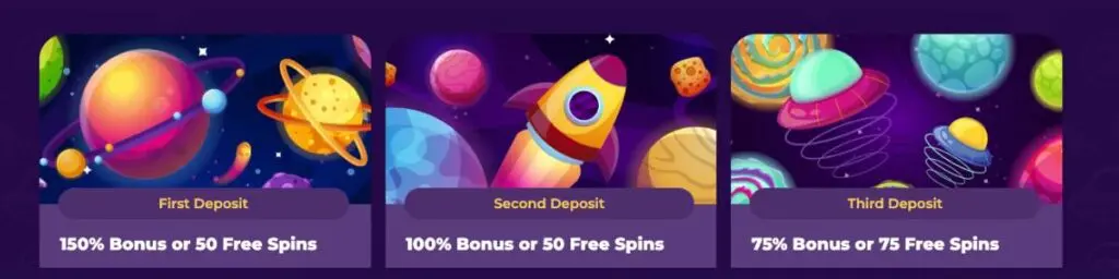 MilkyWay Casino Bonus Screenshot