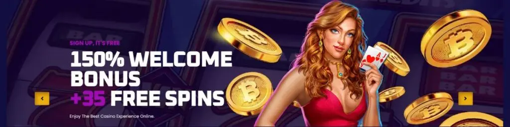 SlotsPlus Casino welcome bonus screenshot