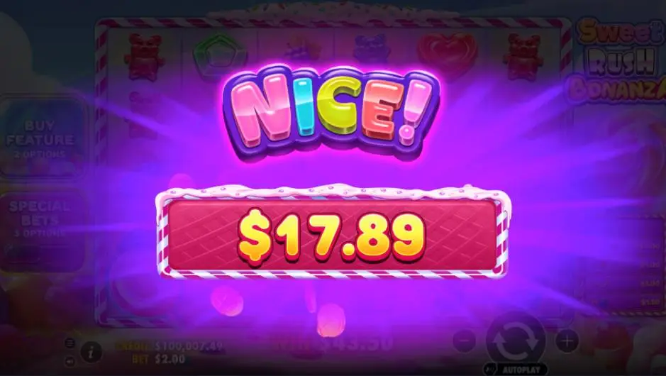 Sweet Rush Bonanza Slot Nice Win