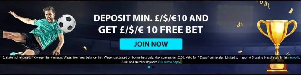 Winissimo sports bonus screenshot