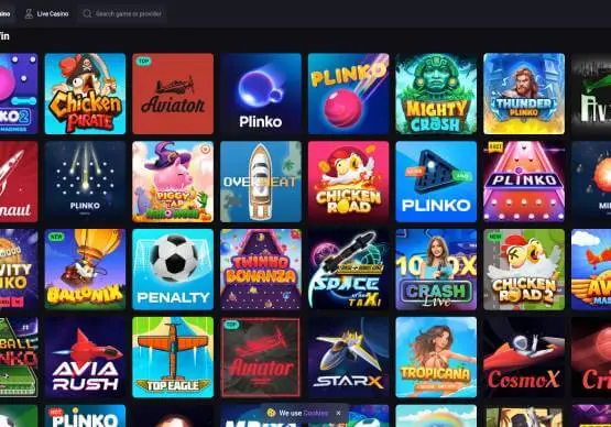 Mateslots Casino instant win games screenshot