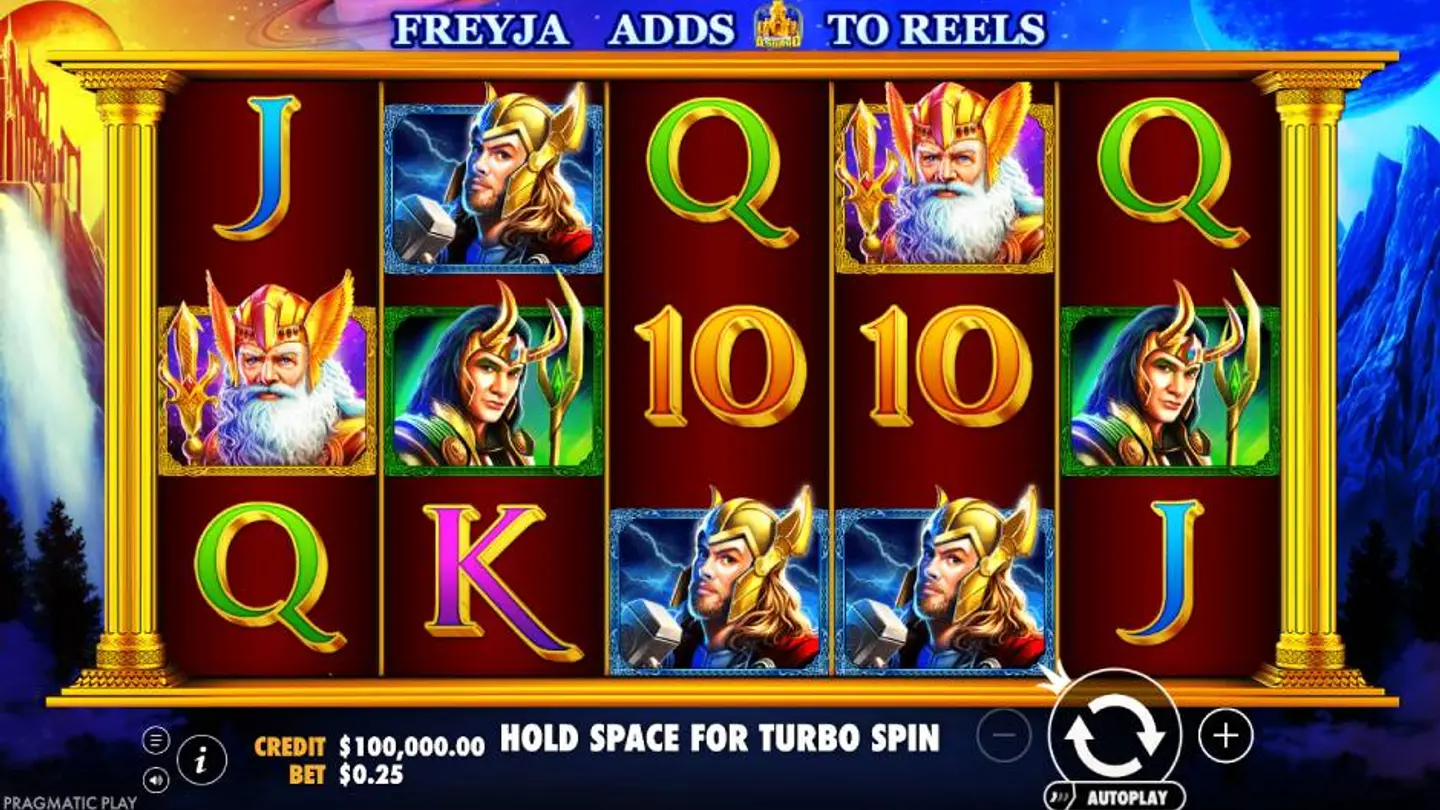 Asgard Slot Background