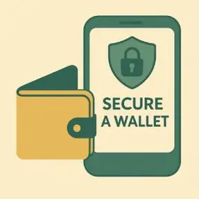 Secure a wallet