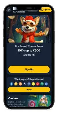 EgoGames Casino mobile screenshot