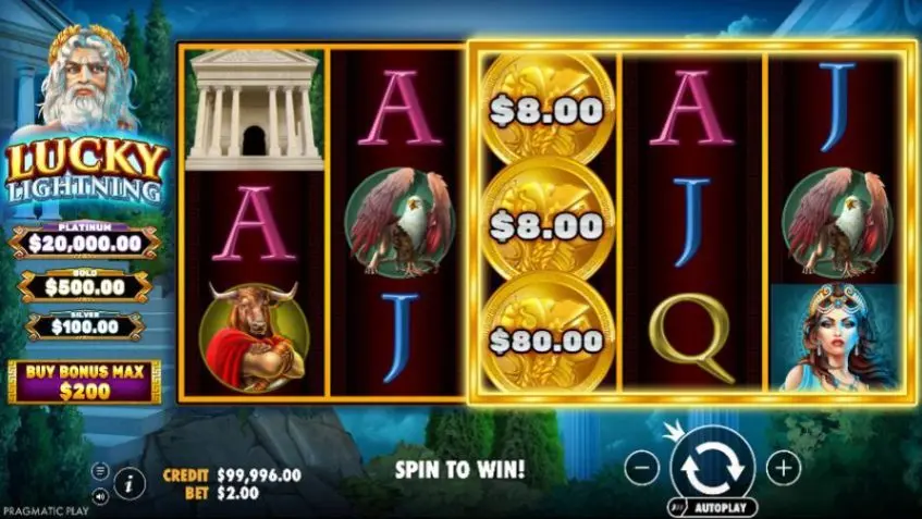 Lucky Lightning Slot Screenshot