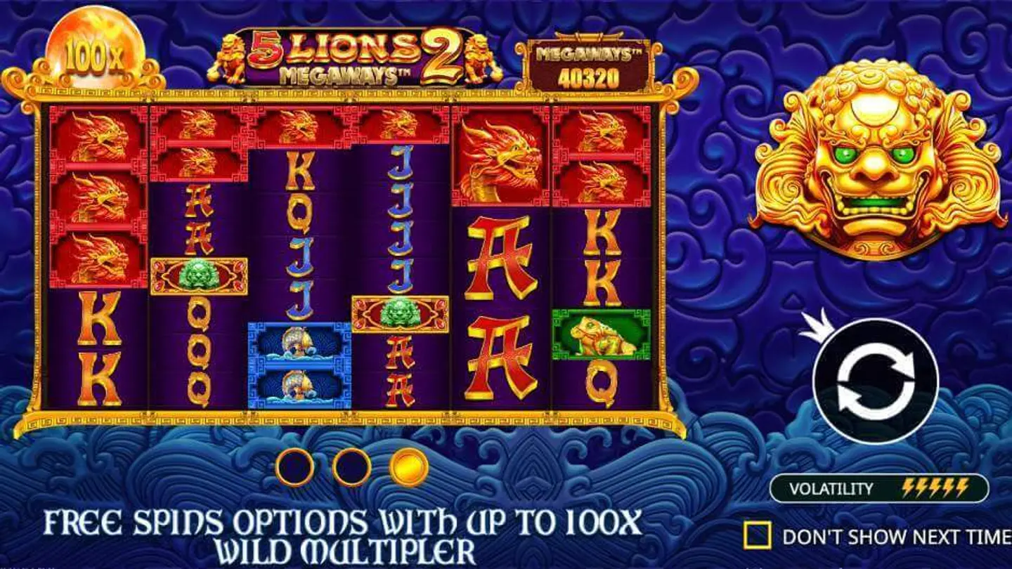 5 Lions Megaways™ 2 Slot Demo Play BG