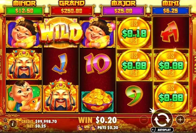 Caishan's Cash Wild Symbol image