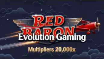 Evolution launches Red Baron Crash Game with multipliers up to 20,000x